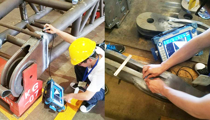 管材、板材类对接焊缝的检测方法